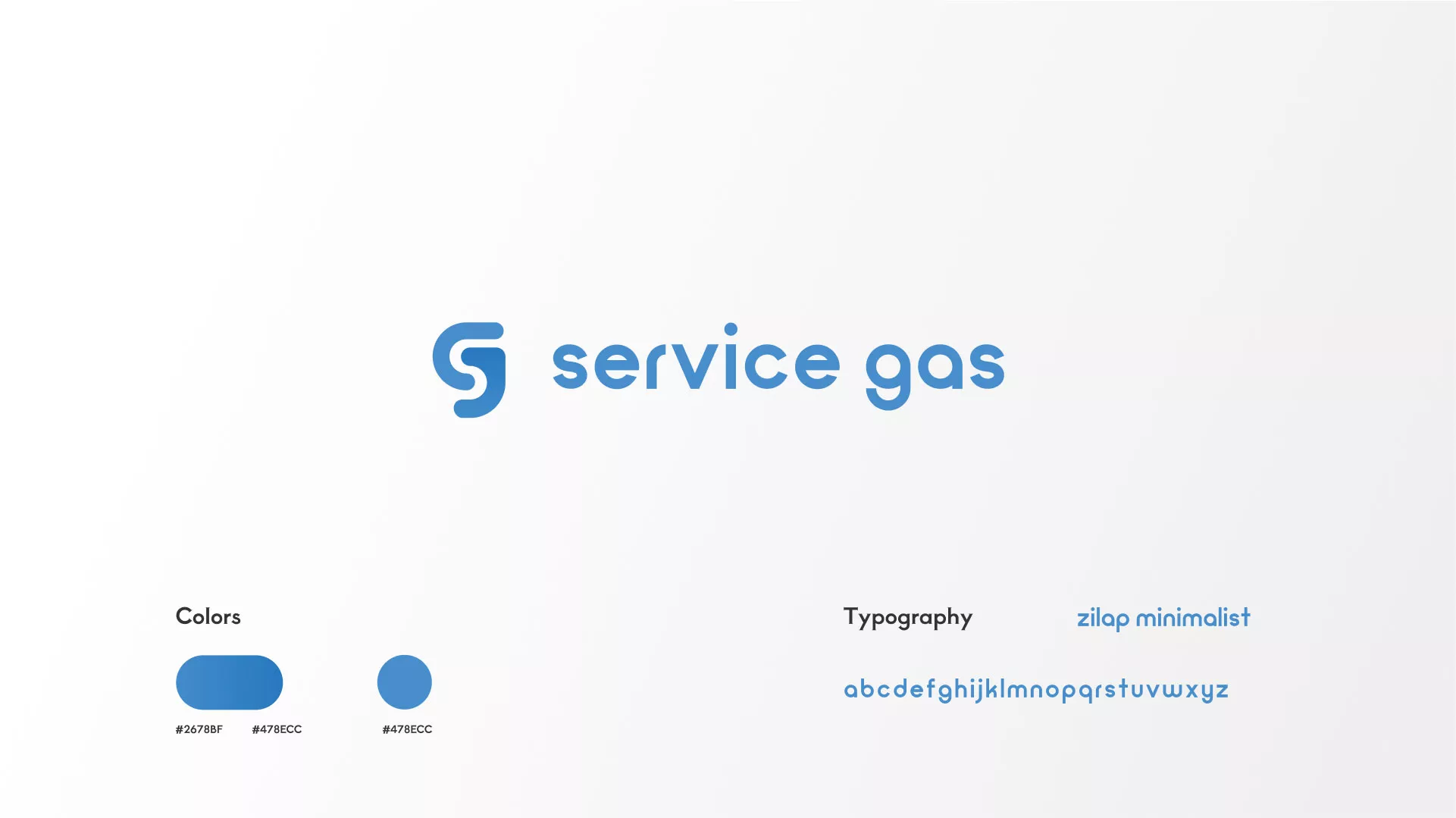 Разработка логотипа газовой компании «Сервис газ» в Касимове