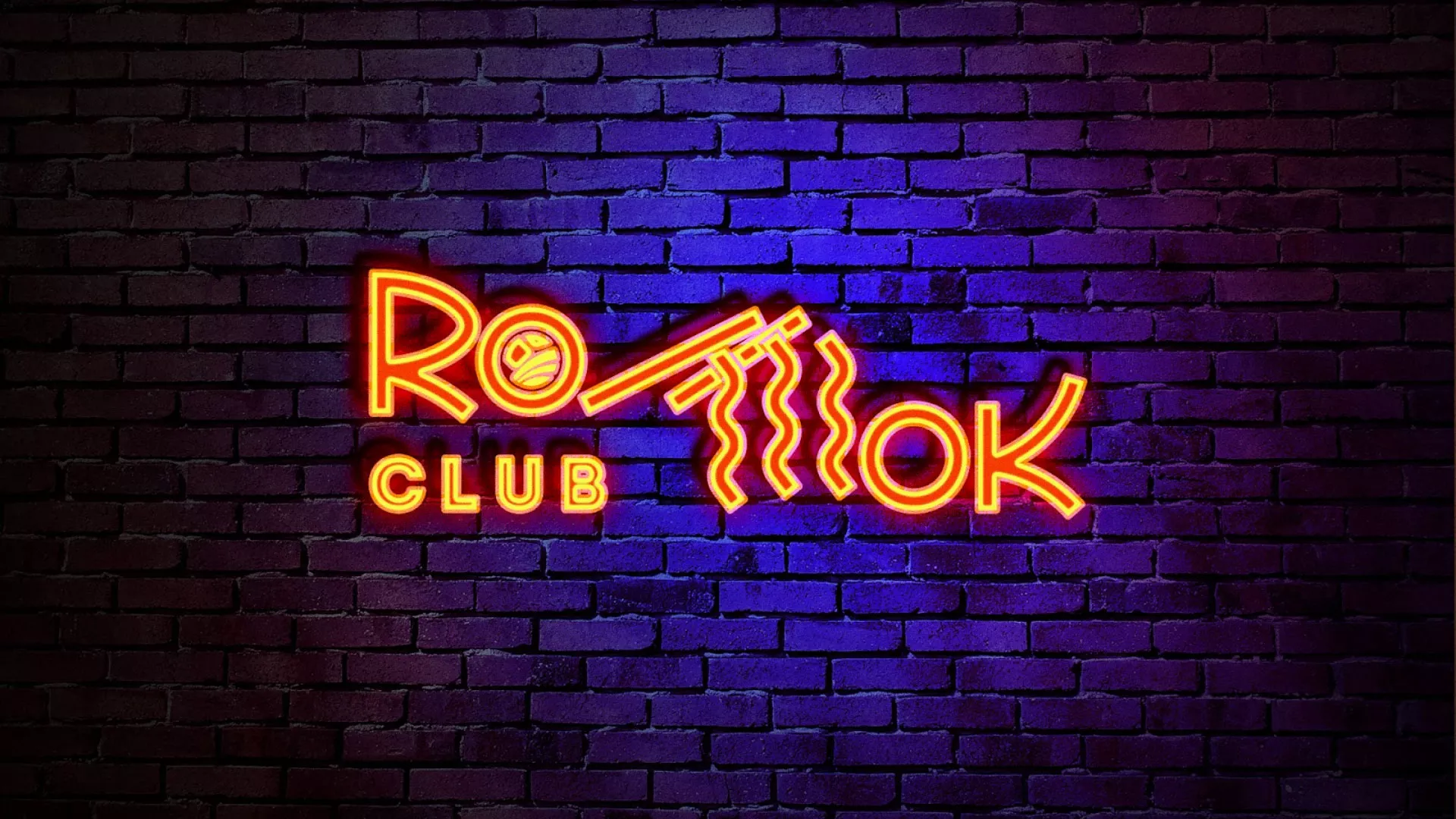 Разработка интерьерной вывески суши-бара «Roll Wok Club» в Касимове