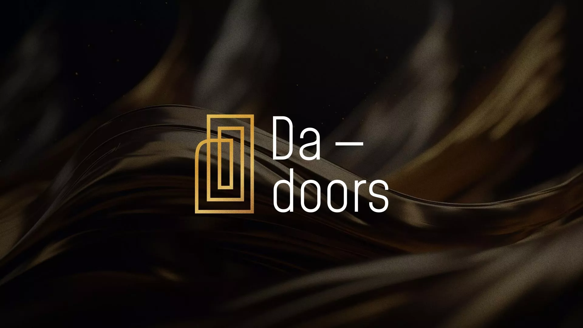 Разработка логотипа для компании «DA-DOORS» в Касимове
